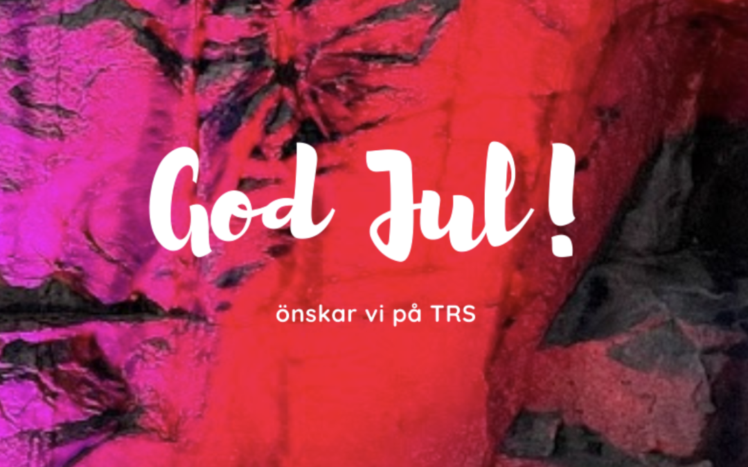 God Jul och Gott Nytt År från oss på TRS Consulting!