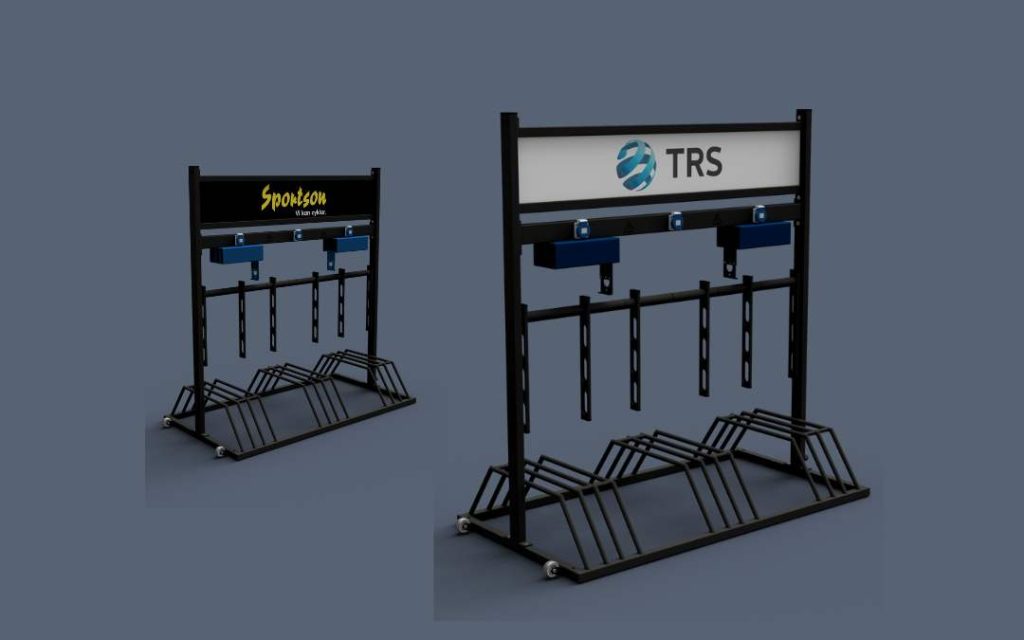 Smarta cykelställ med laddningsmöjlighet